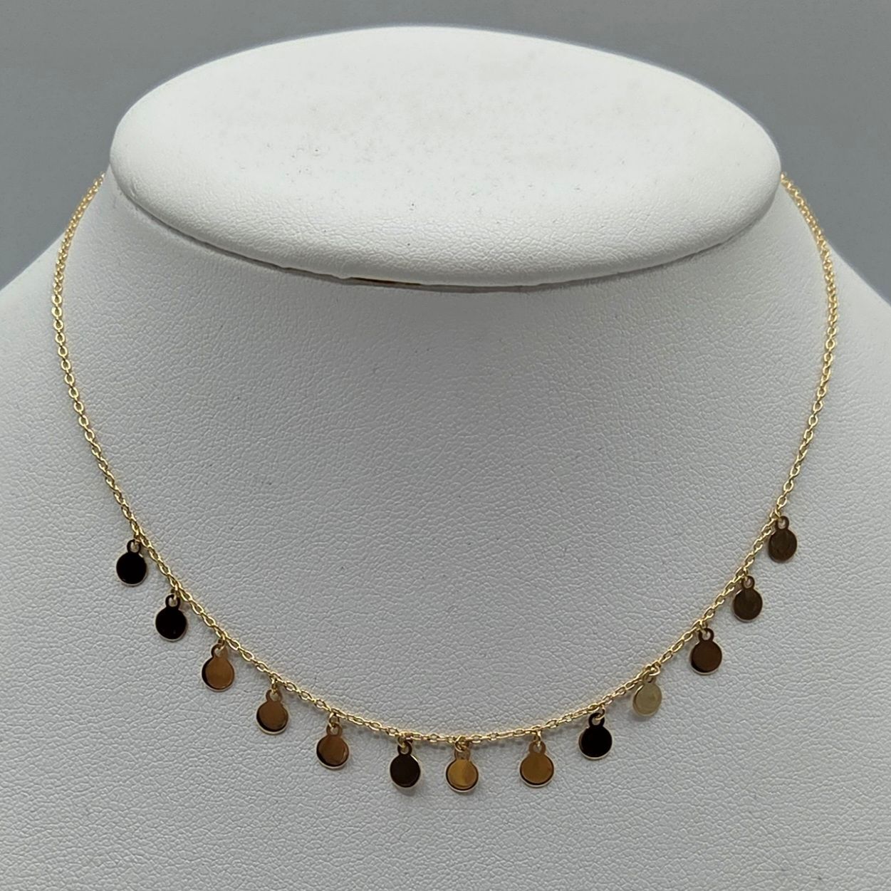 Collier Gelbgold
