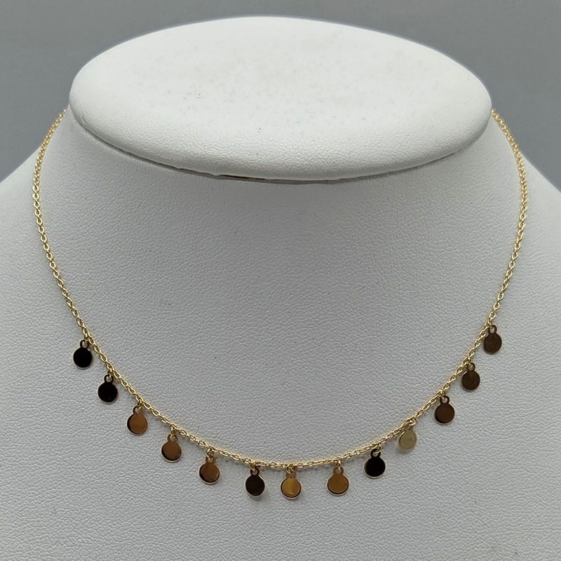 Collier Gelbgold