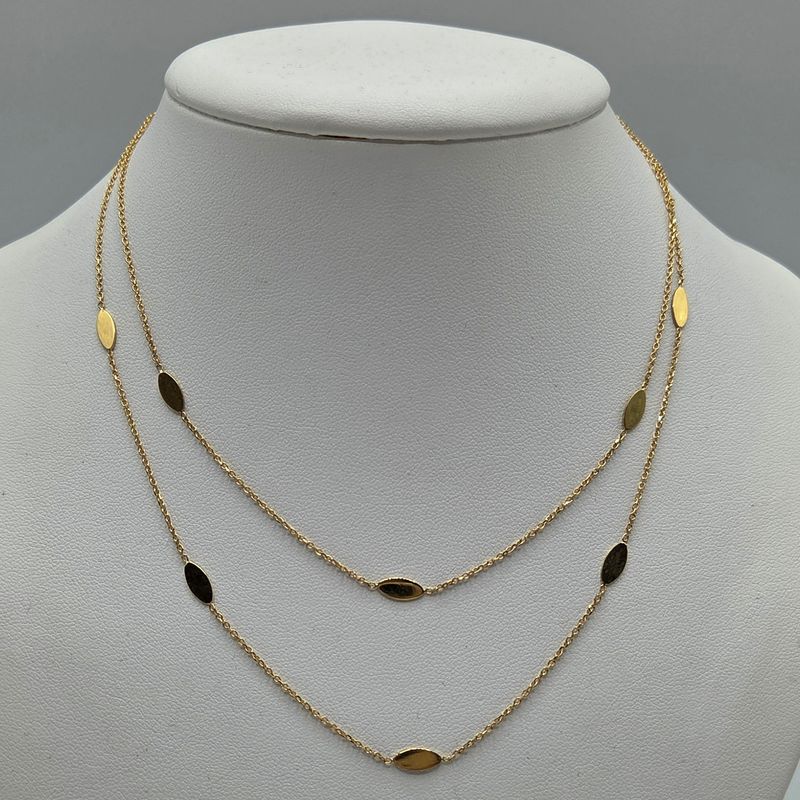 Collier Gelbgold