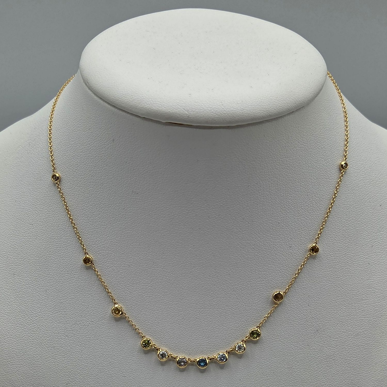 Collier Gelbgold