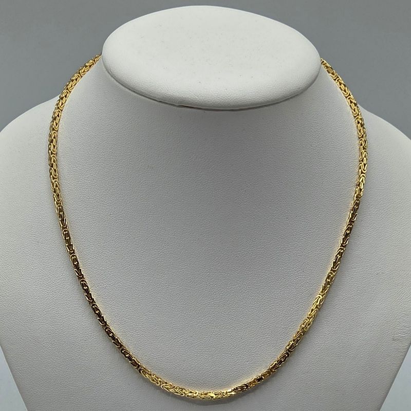 Halskette Gelbgold 50cm