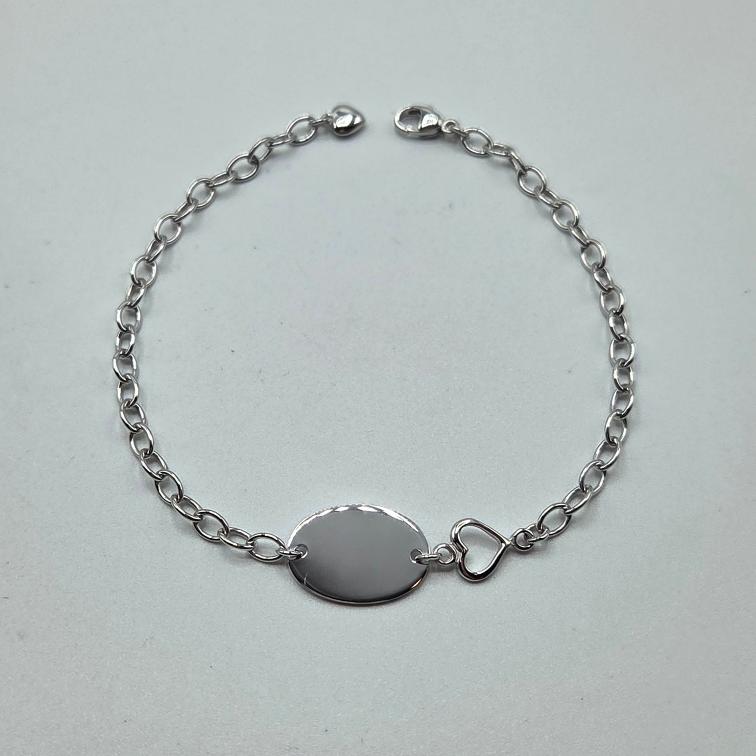 ID Armband Silber