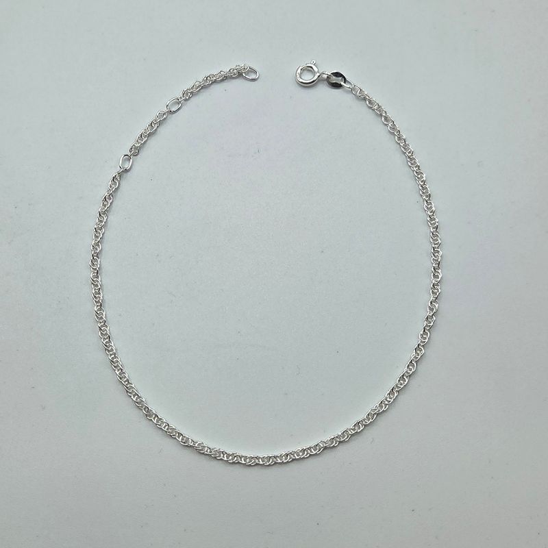 Fusskette Silber