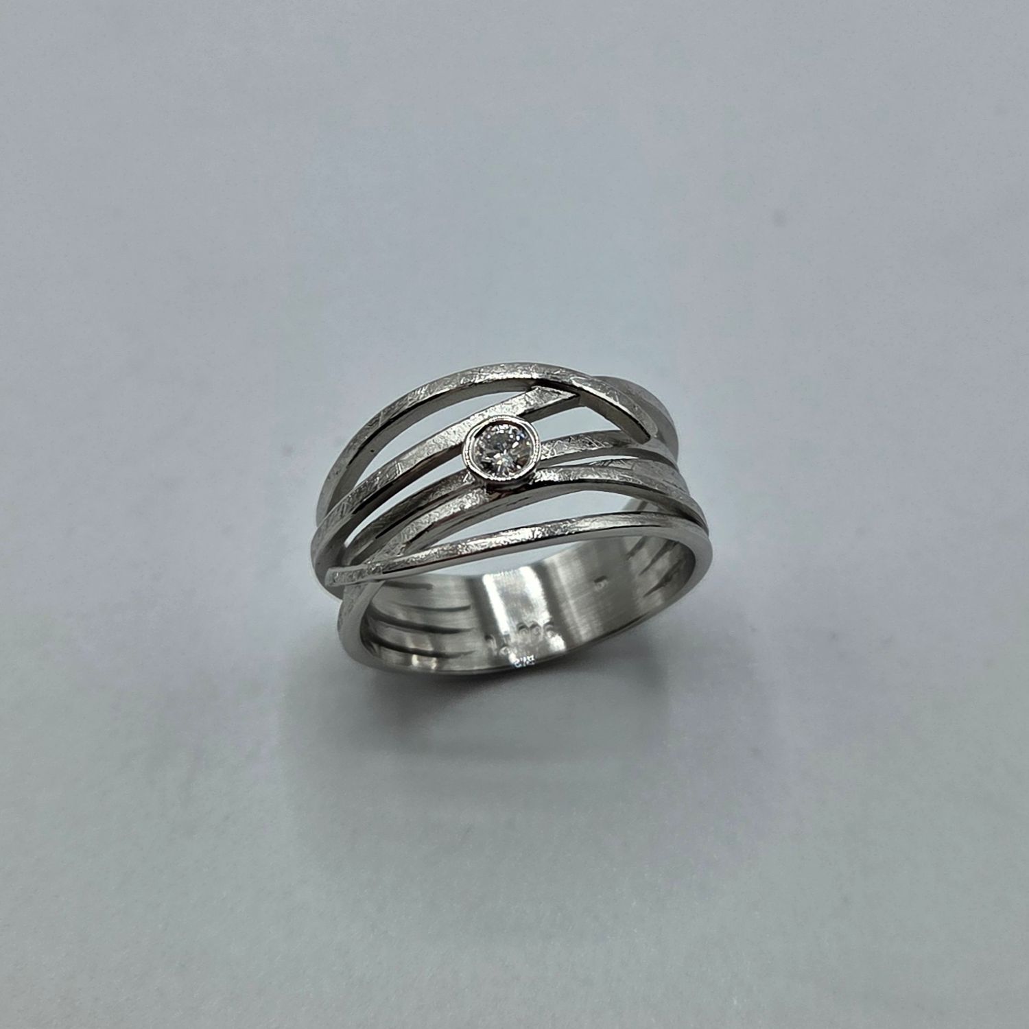 Damenring Platin