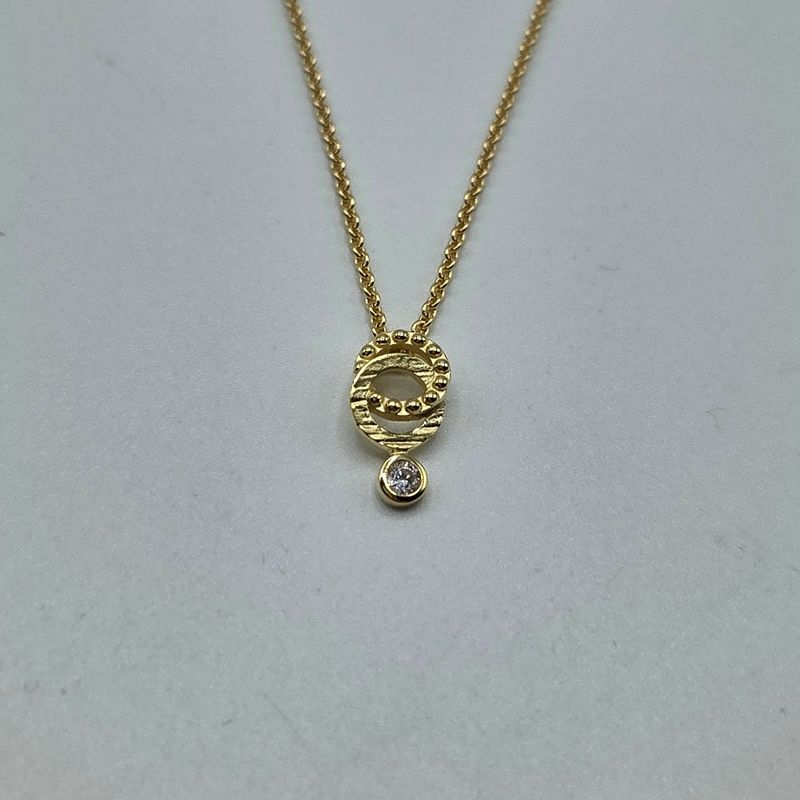 Anhänger Gelbgold