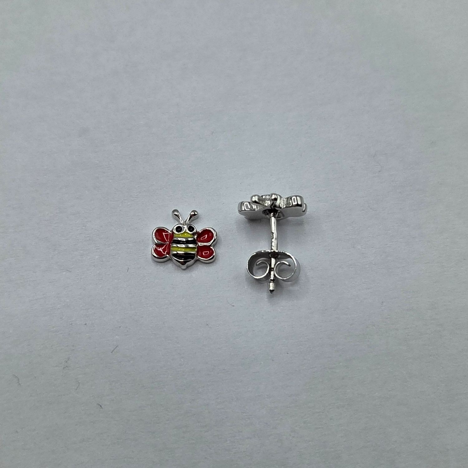Ohrstecker Silber Biene