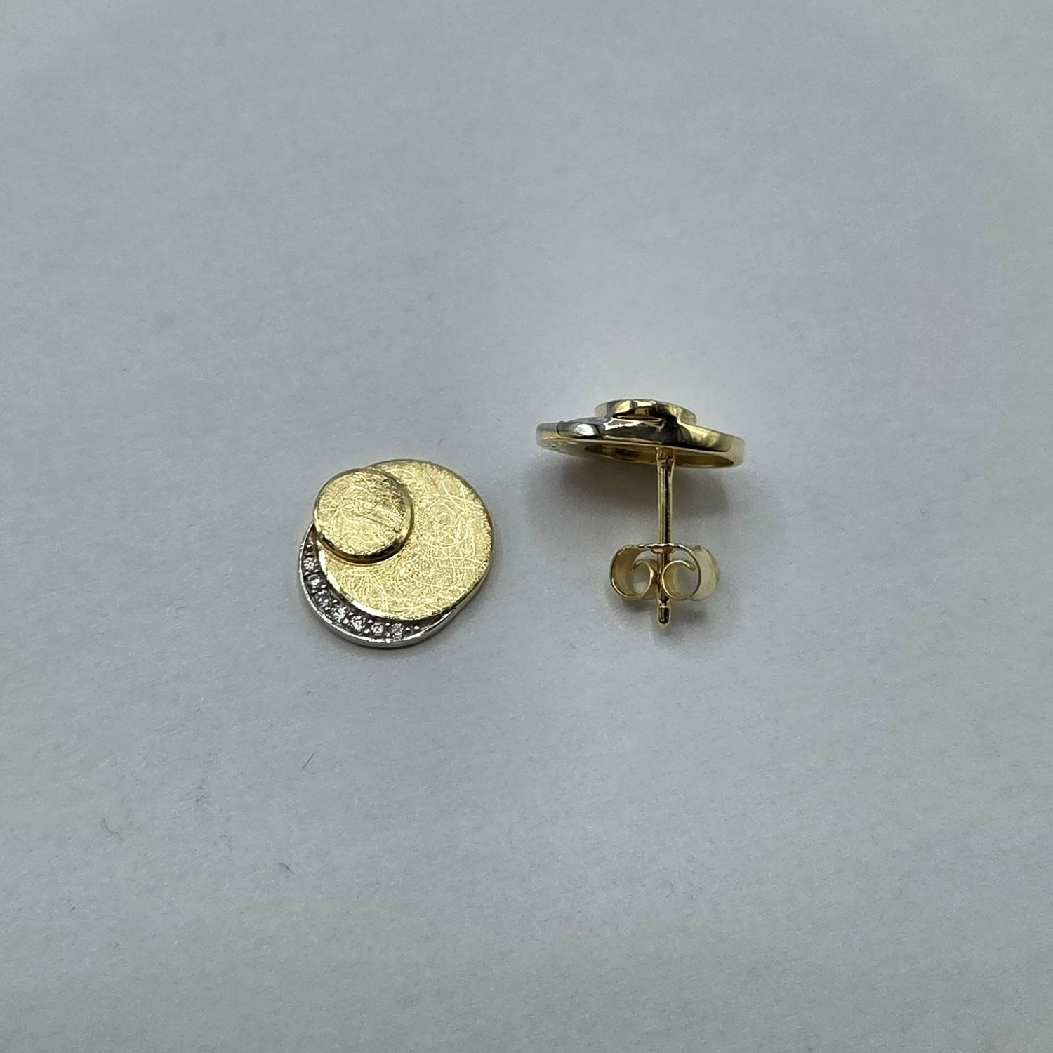 Ohrstecker Silber vergoldet