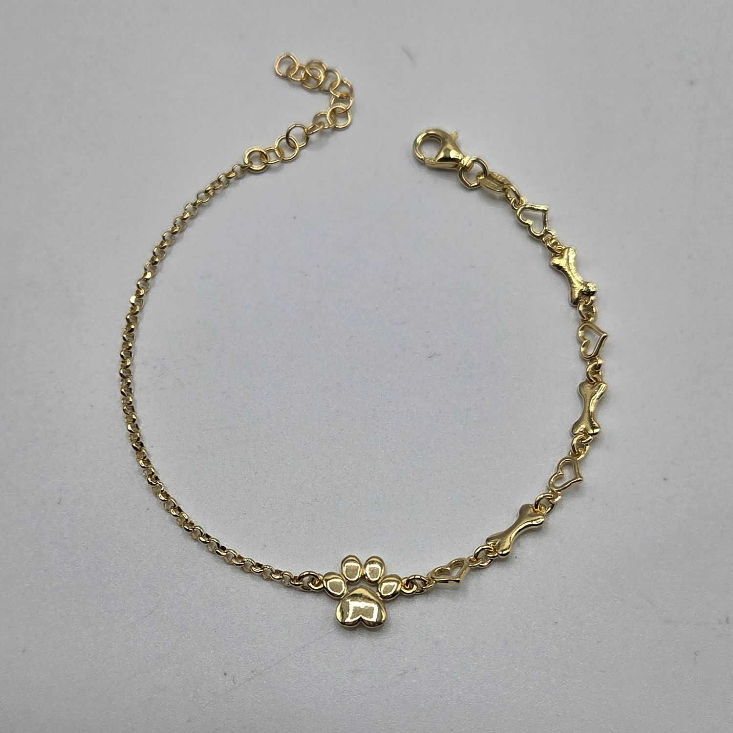 Armband Silber vergoldet