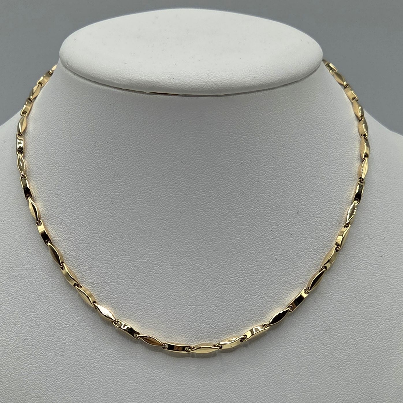 Halskette Gelbgold