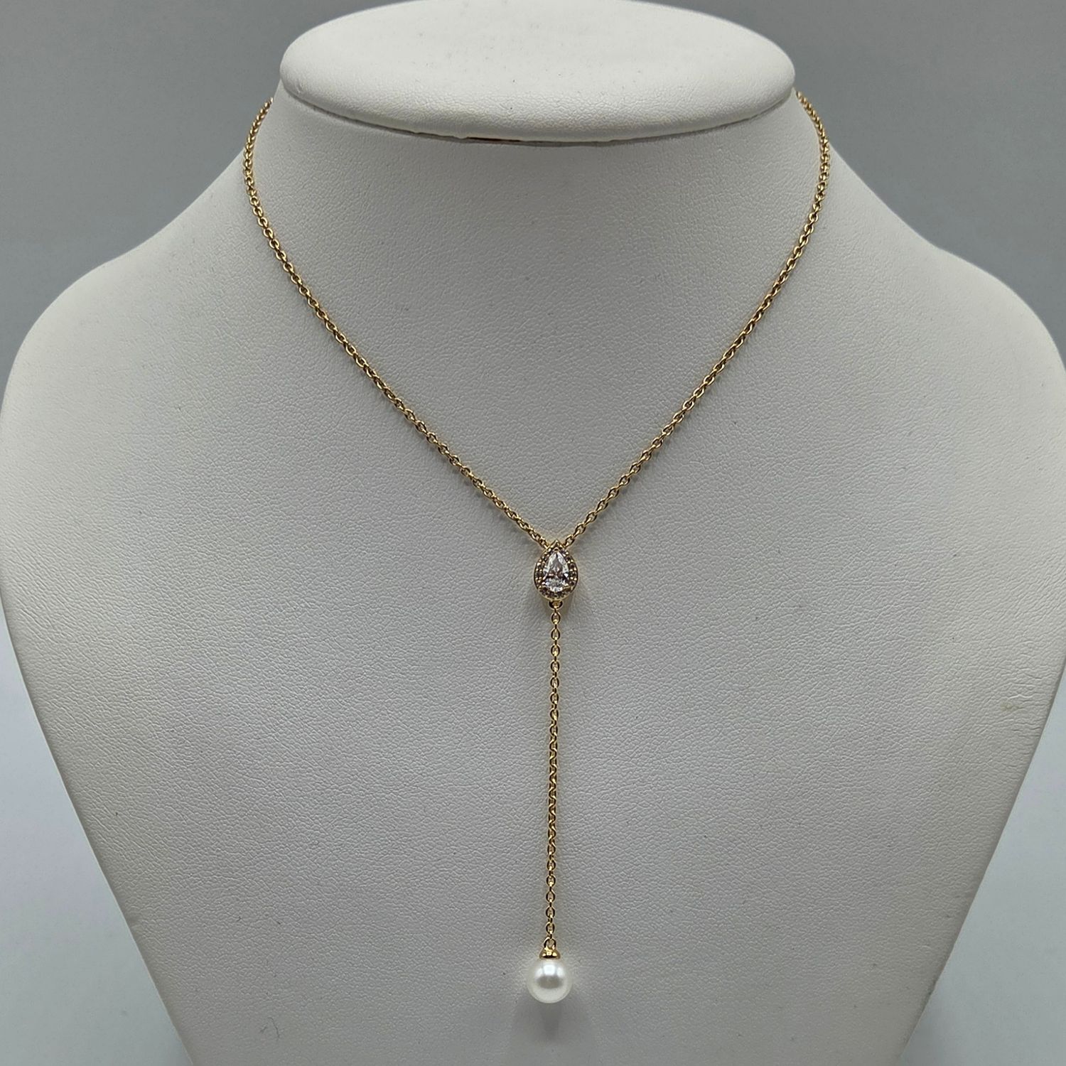 Collier Silber vergoldet