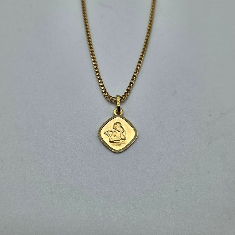 Anhänger Gelbgold Engel