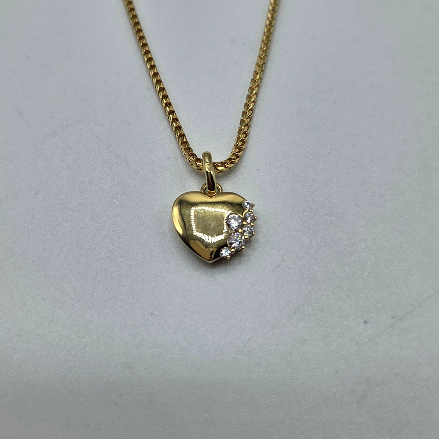 Anhänger Gelbgold Herz