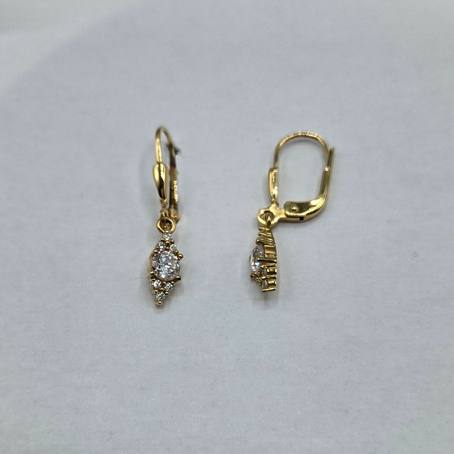 Ohrhänger Gelbgold