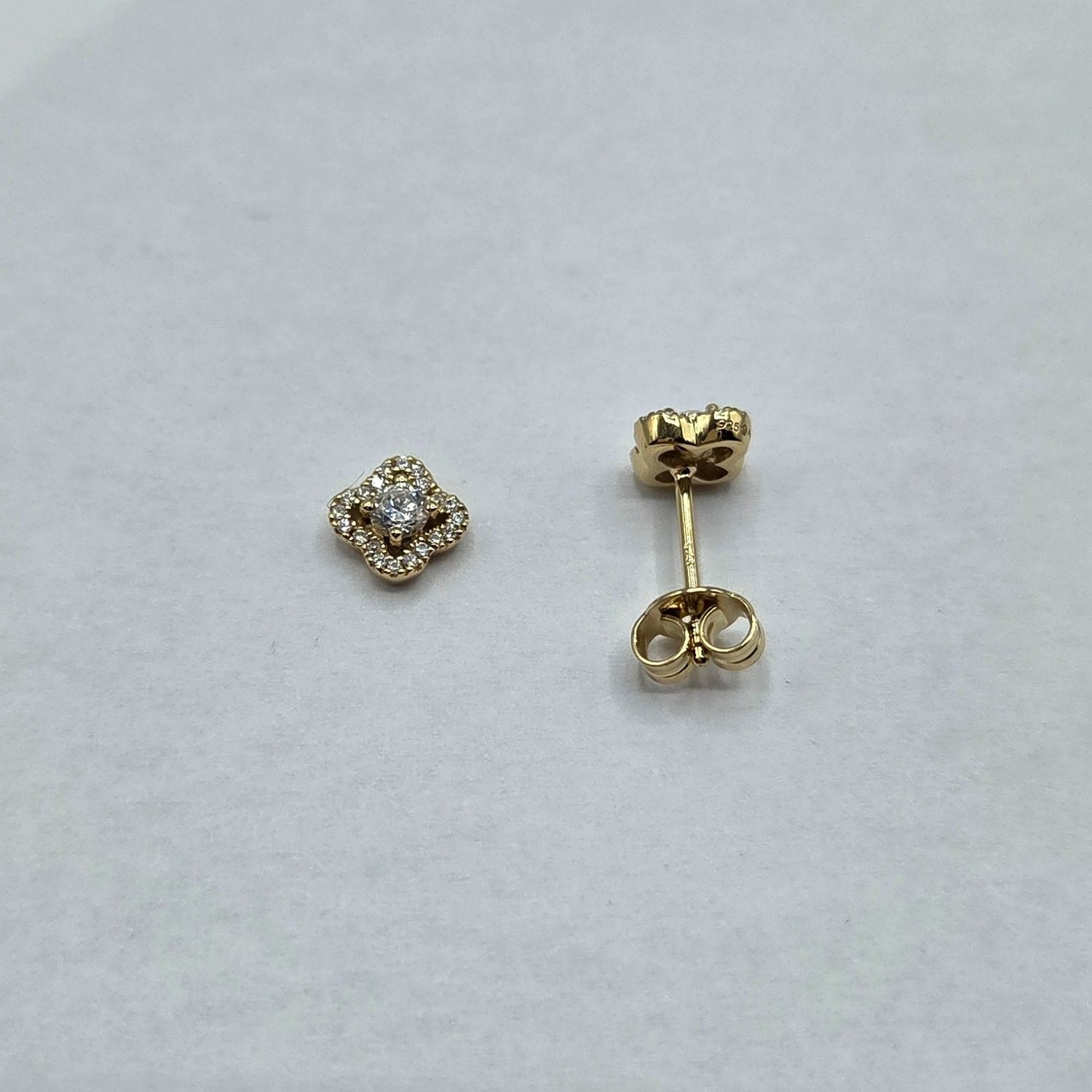 Ohrstecker Silber vergoldet