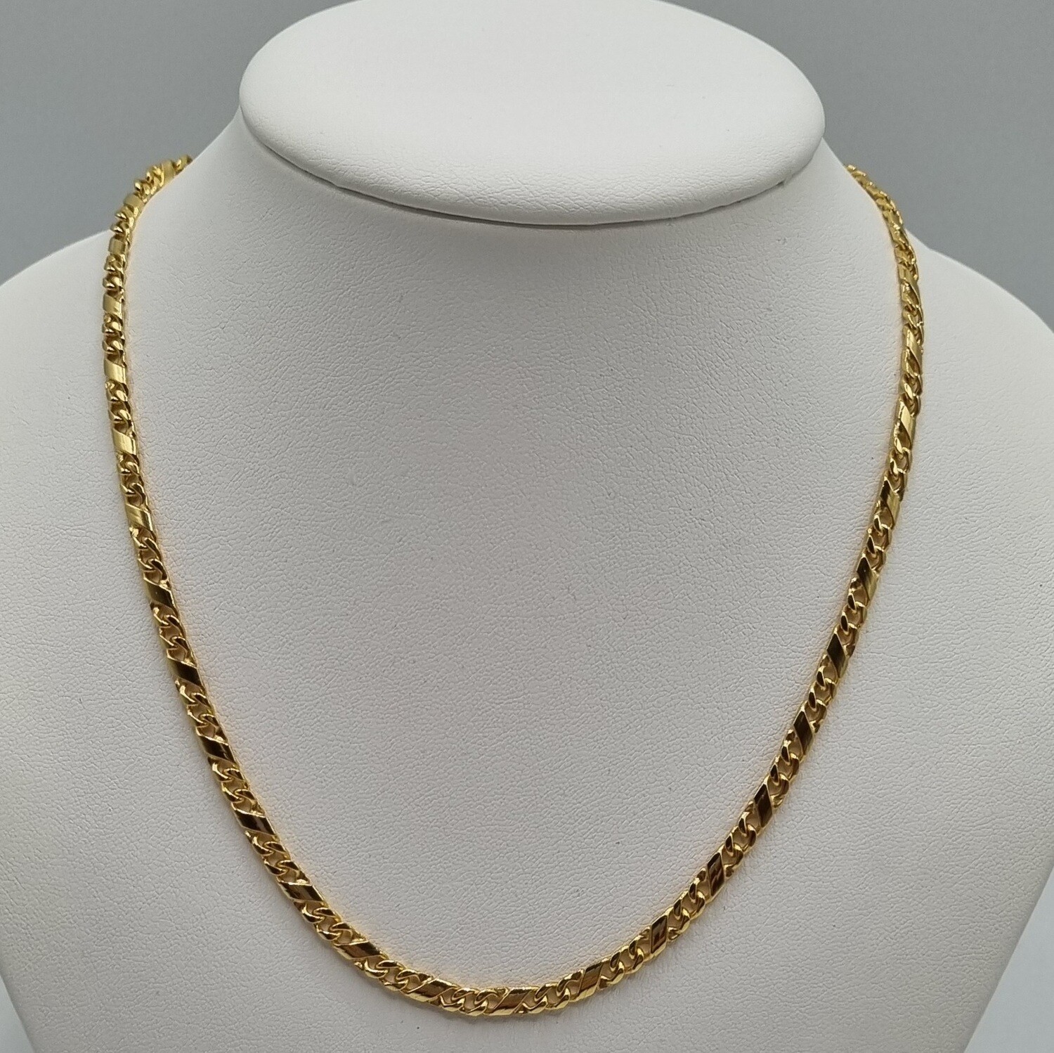 1 Halskette Gelbgold