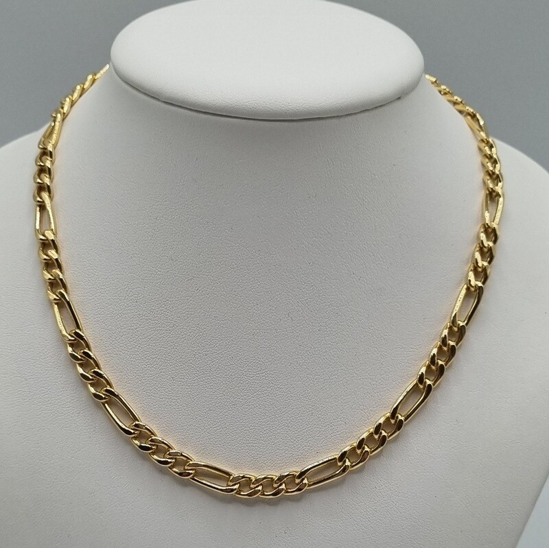 1 Halskette Gelbgold