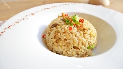 Frozen Vegetarian Fried Rice (Mražené Smažené Rýže pro Vegetarián)/ 素炒飯冷凍包
