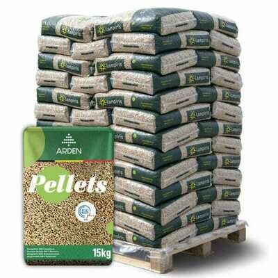 Palette Holzpellets 66 Säcke à 15kg