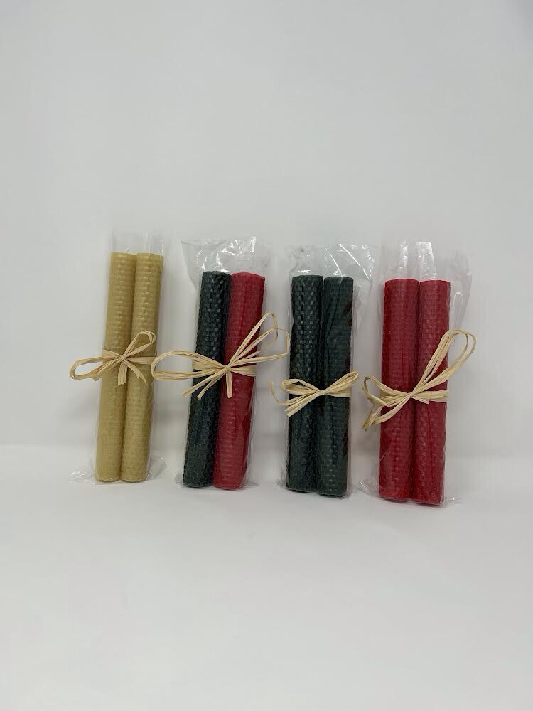 Rolled Beeswax Candle