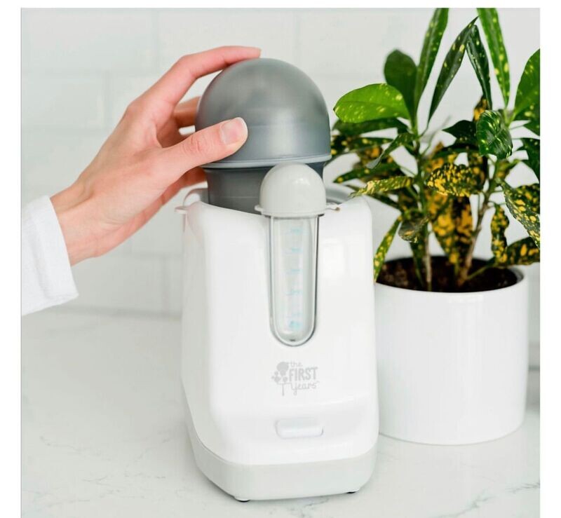 The First Years 2-in-1 Simple Serve Bottle Warmer And Pacifier Sanitizer
