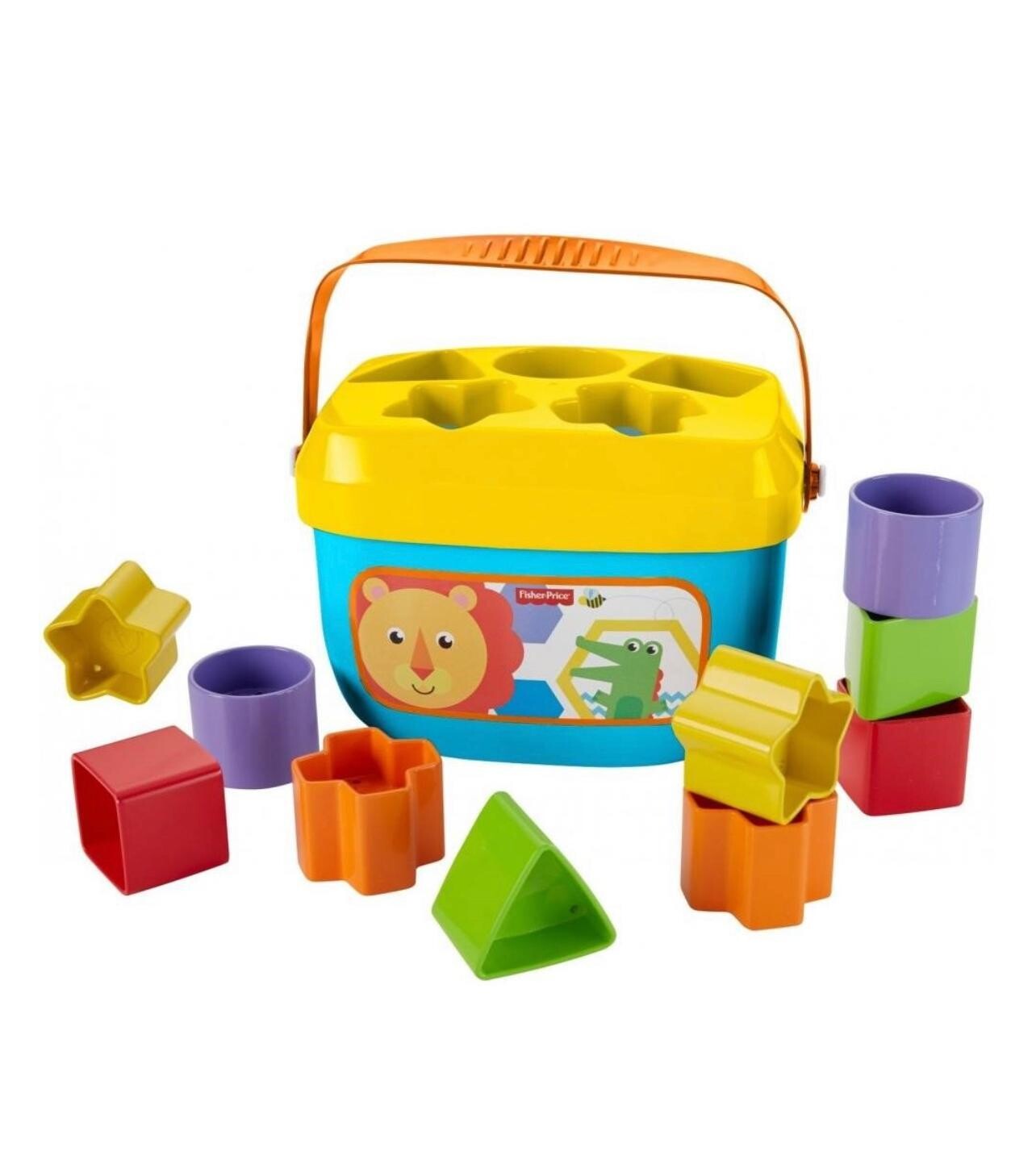 Fisher-Price Baby&#39;s First Blocks with Storage Bucket