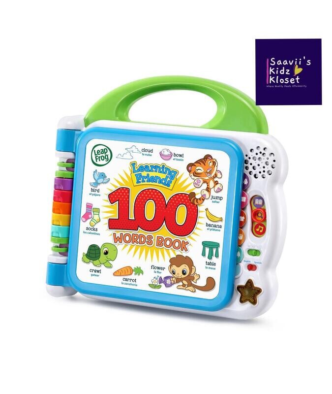 Leapfrog Learning Friends 100 Words Bilingual Electronic Book