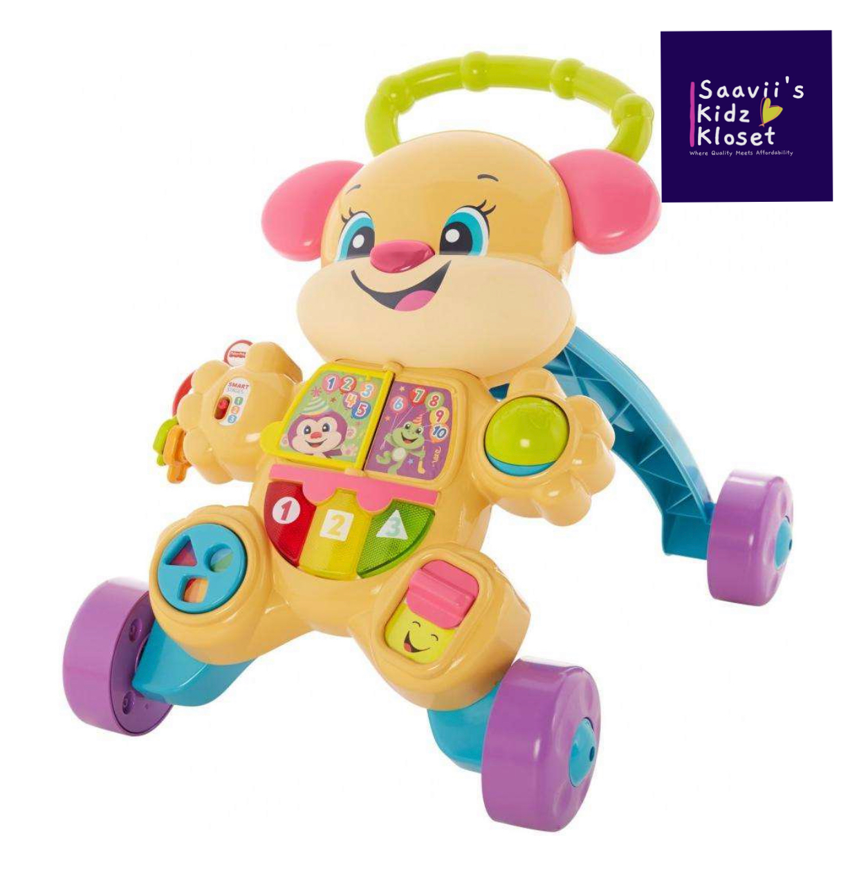 Fisher Price Puppy Walker Pink