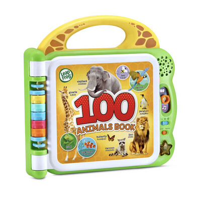 LeapFrog 100 Animals Book Interactive Bilingual Take-Along Word Book