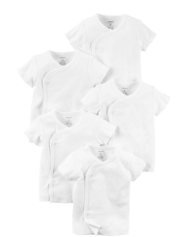 Carters 5pcs Snap Shirts