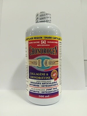 Chondrogen 500 ml.Livraison gratuite/free shipping