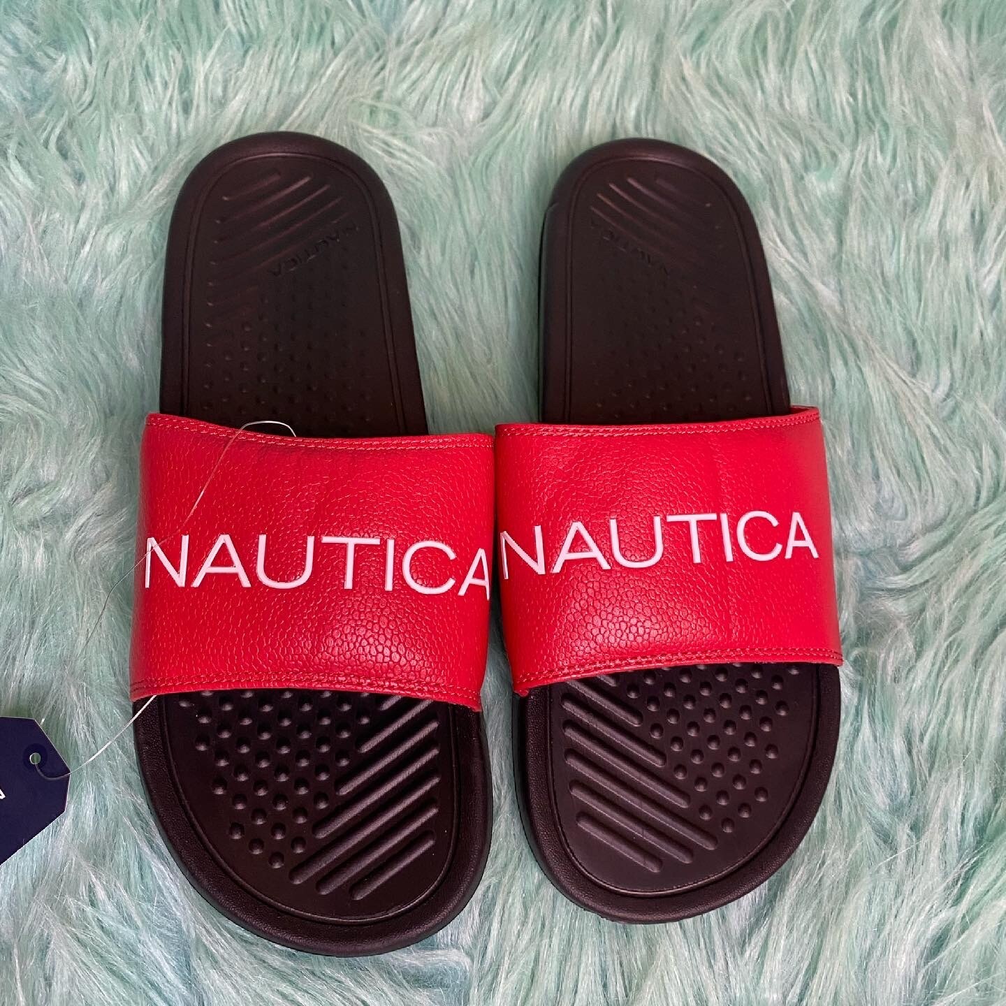 nautica slides red