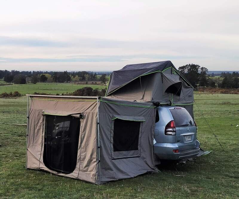 Wall set for 2.5m, Square Awning