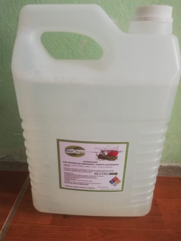 Esterilizante para frutas y verduras