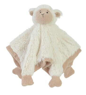 Happy Horse - Lammy​ Knuffeldoekje - 22cm - Wit