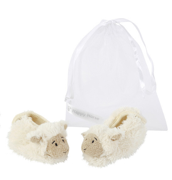 Happy Horse - Lammy Slippers - 10cm - Wit