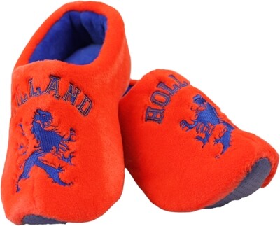 Hollandse supporters klompen – Oranje Leeuw – EK – Olympische Spelen – Warme Sloffen