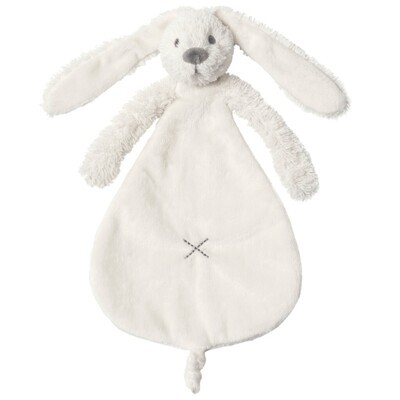 Happy Horse - Ivory Rabbit Richie​ Knuffeldoekje - 25cm - Wit