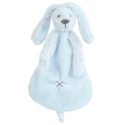 Happy Horse - Blue Rabbit Richie Knuffeldoekje - 25cm - Blauw