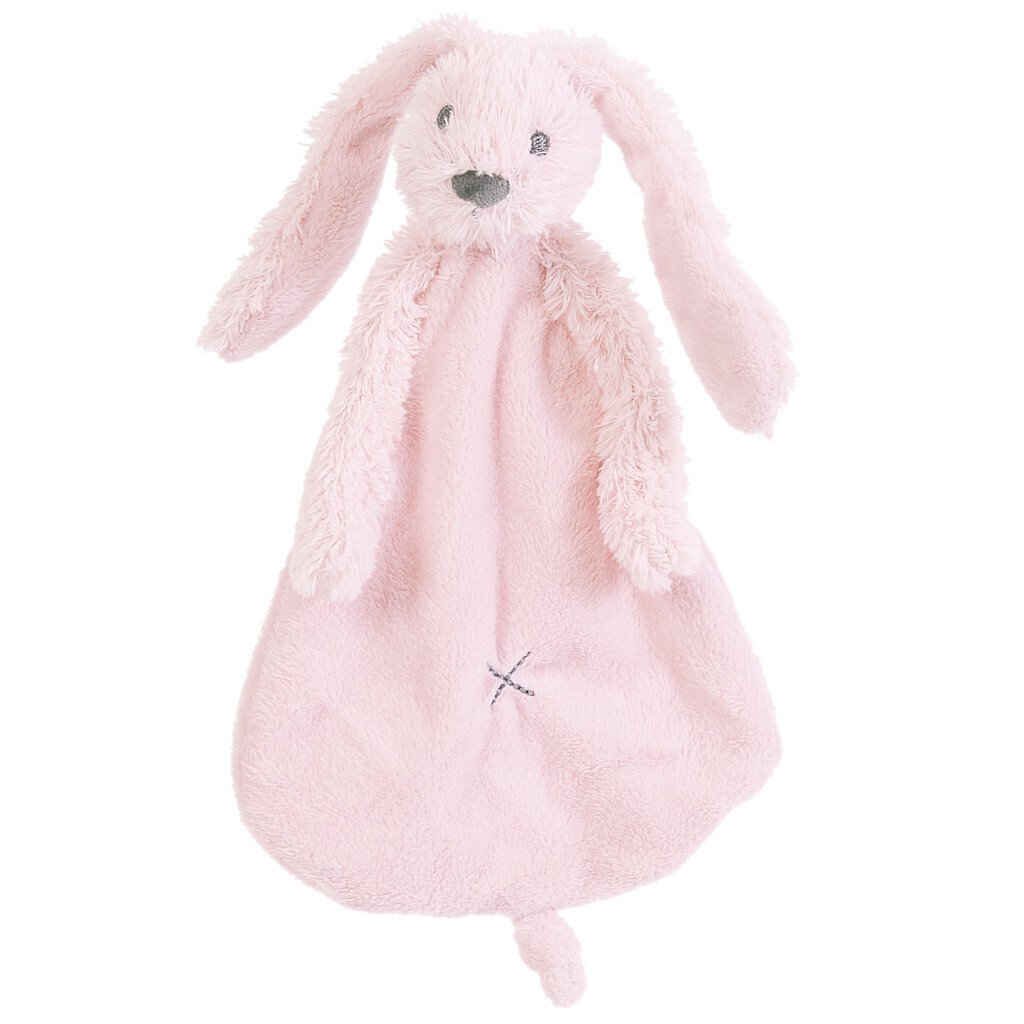 Happy Horse - Pink Rabbit Richie Knuffeldoekjes - 25cm - Roze