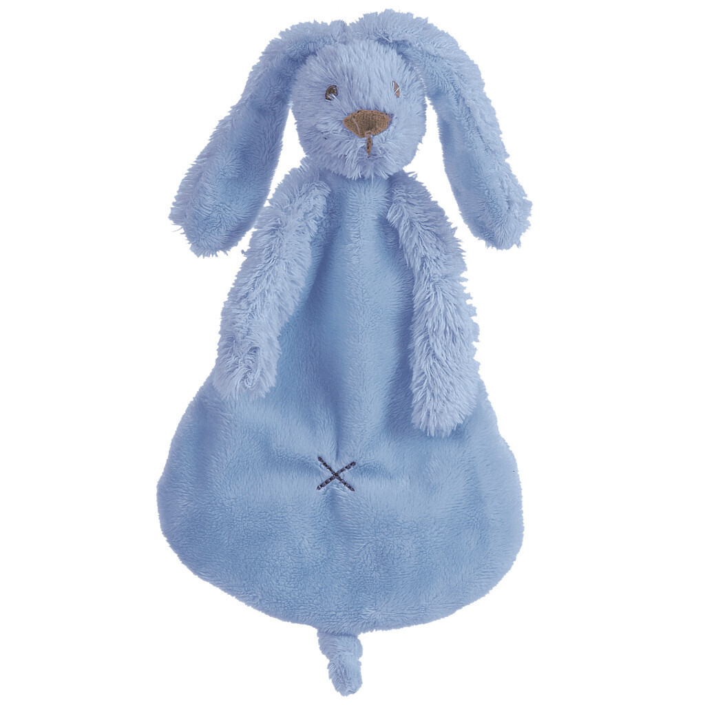 Happy Horse - Deep Blue Rabbit Richie Knuffeldoekje - 25cm 
