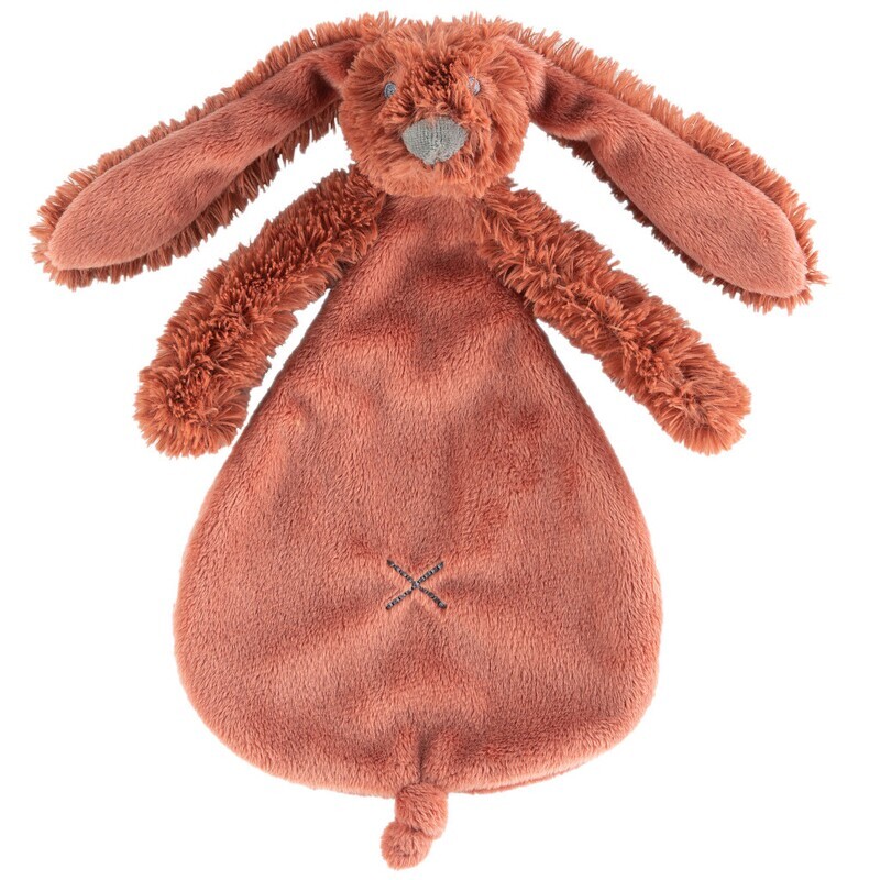 Happy Horse- Rusty Rabbit Richie Knuffeldoekje - 25cm - Roestbruin