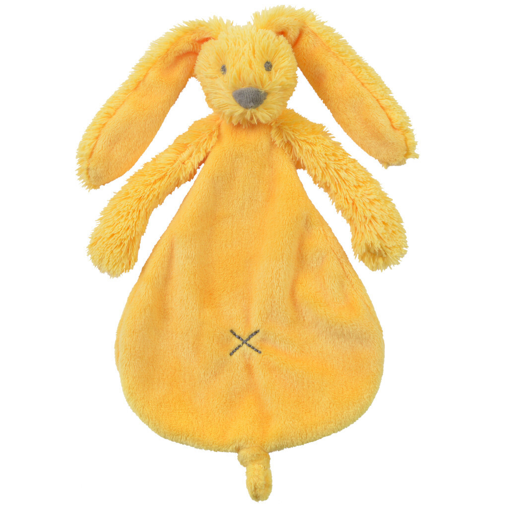 Happy Horse - Yellow Rabbit Richie Knuffeldoekje - 25cm - Geel