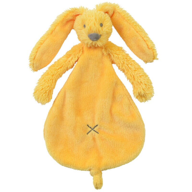 Happy Horse - Yellow Rabbit Richie Knuffeldoekje - 25cm - Geel