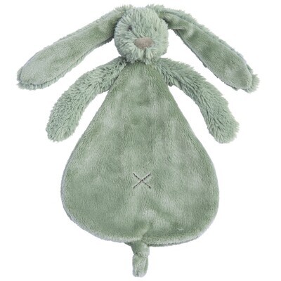 Happy Horse - Green Rabbit Richie Knuffeldoekje - 25cm - Groen