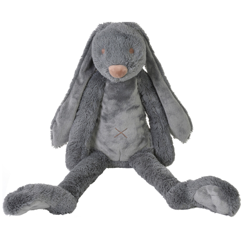 Happy Horse - Deep Grey Rabbit Richie - 58cm - Donkergrijs