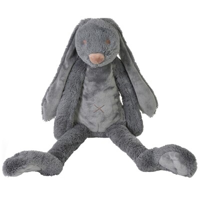Happy Horse - Deep Grey Rabbit Richie - 58cm - Donkergrijs