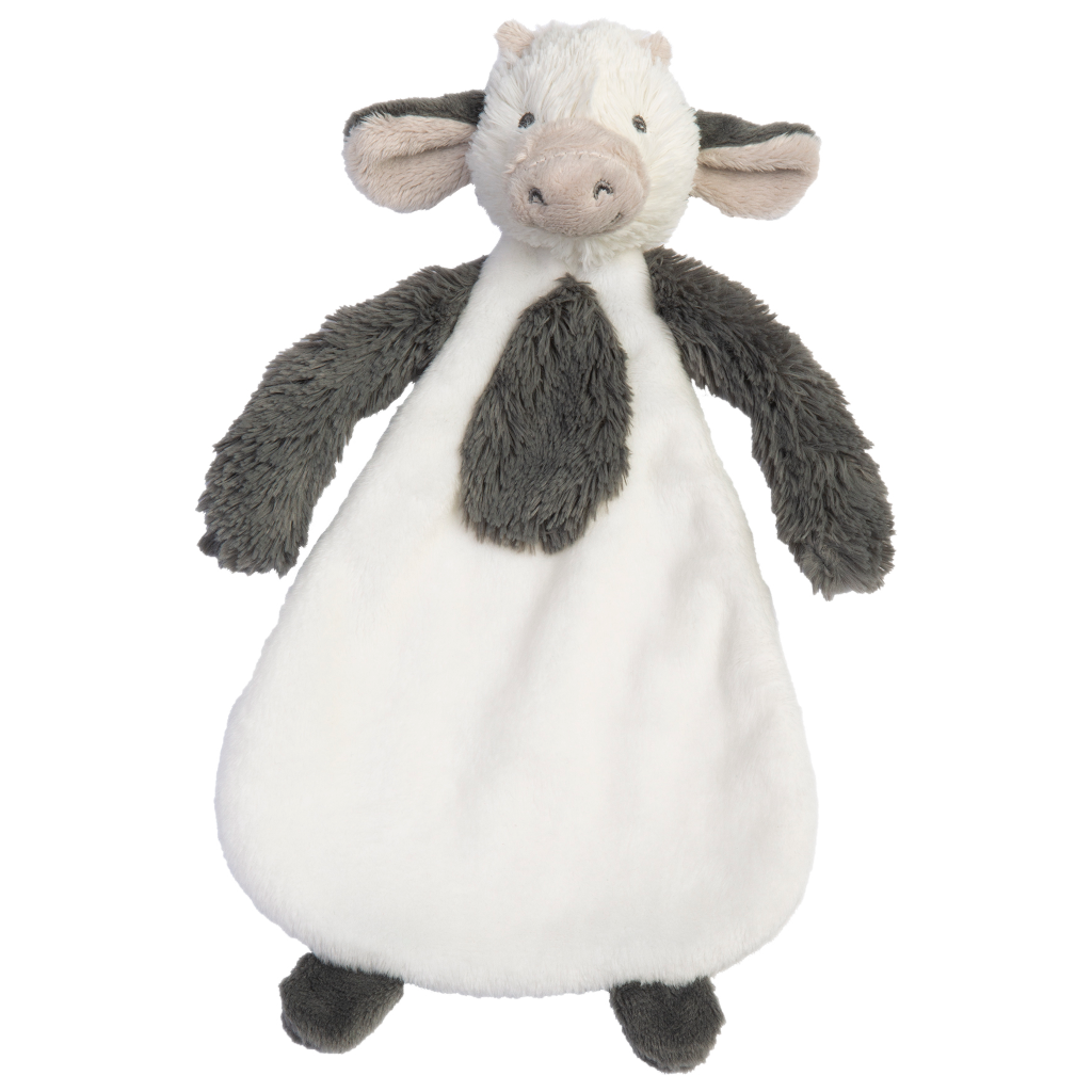 Happy Horse - Cow Casper Knuffeldoekje -25cm - Wit/Grijs