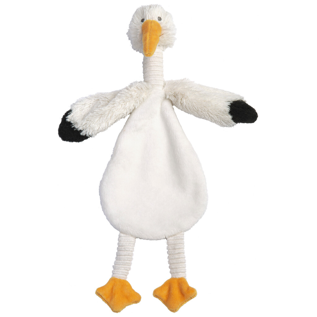 Happy Horse - Stork Sky Knuffeldoekje - 29cm - Wit/Zwart
