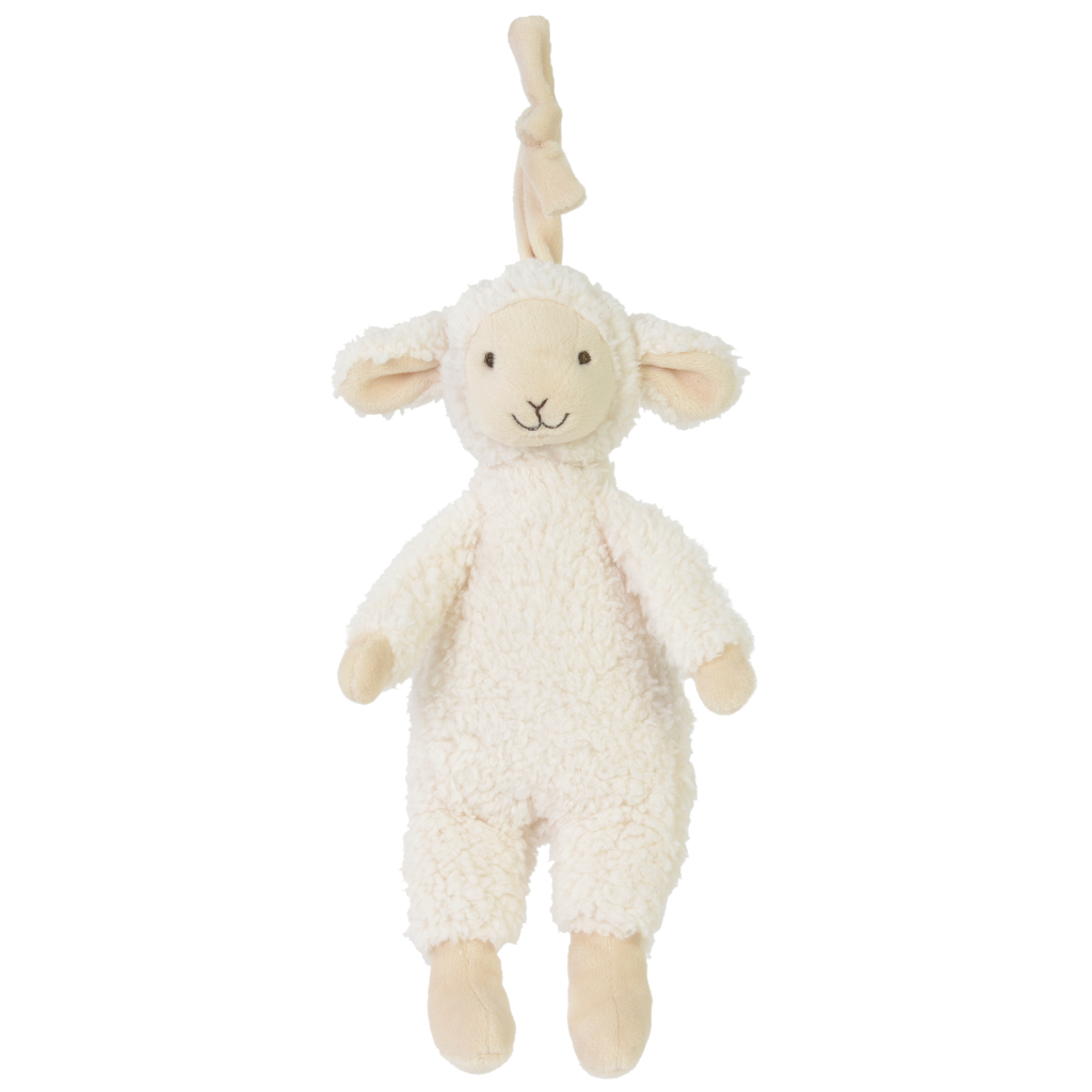 Happy Horse - Lamb Leo Muziekknuffel - 27cm - Wit