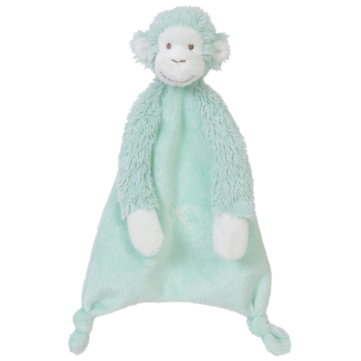 Happy Horse - Lagoon Monkey Mickey Knuffeldoekje - 28cm - Groen
